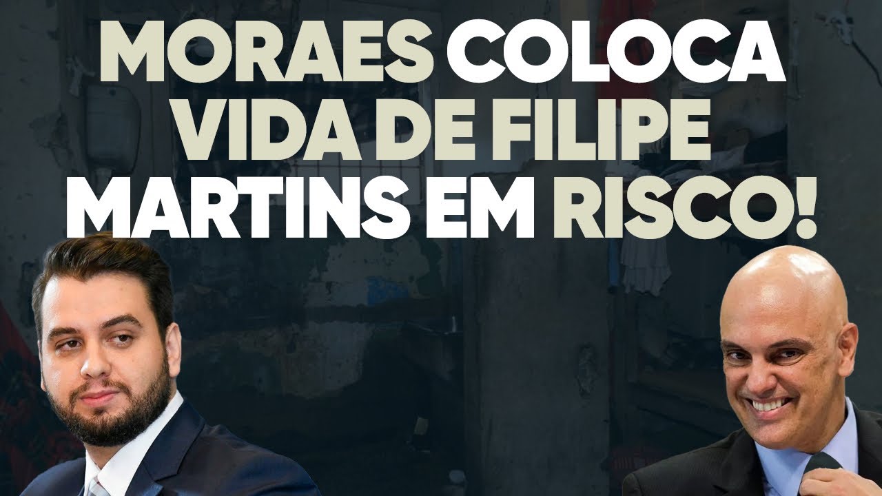 🚨 Moraes dá decisão que coloca vida de Filipe Martins em risco! Veja!