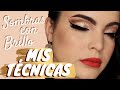 MAQUILLAJE PARA NAVIDAD CON LABIOS ROJOS