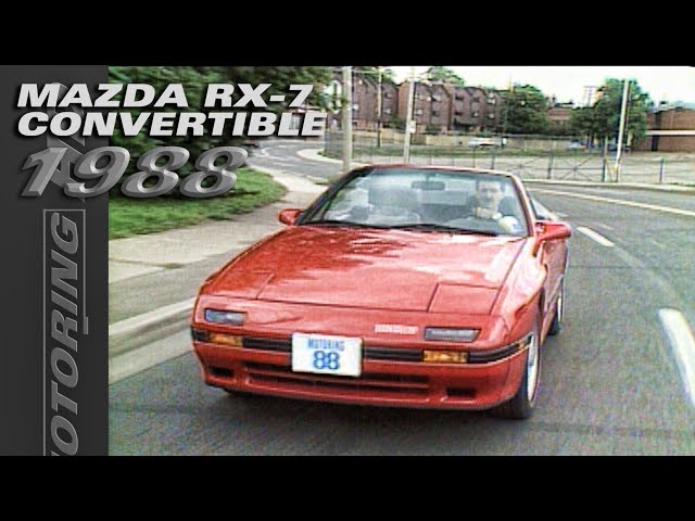 1988 Mazda RX-7 Convertible: Don't Call It a Comeback