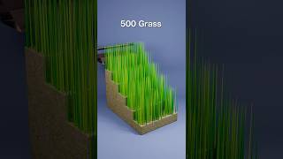 10,000 Grass Simulation on Stairs