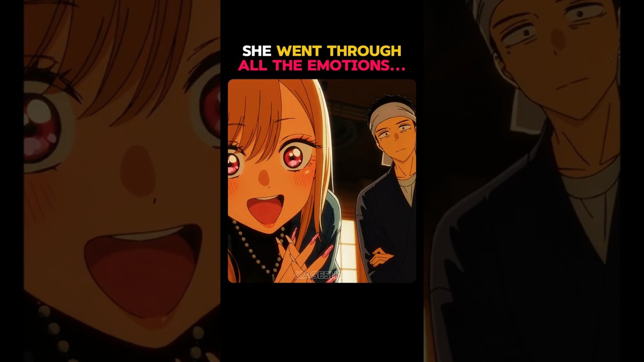 She went through all the emotions🧍‍♂️😂 #anime #shorts