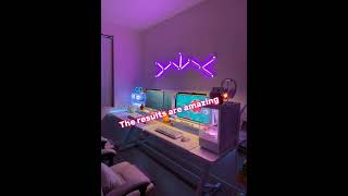 Level up your wall art! Best lighting kit of 2026? Link in bio! #vividgaming #Tech #Shorts #Gaming