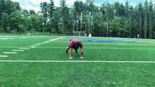 High Plank with Contralateral Lift off