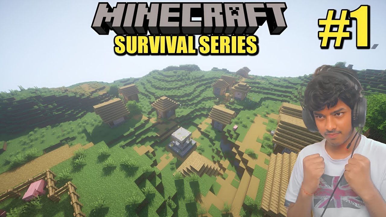 Surviving my first night in Minecraft (part - 1) - YouTube