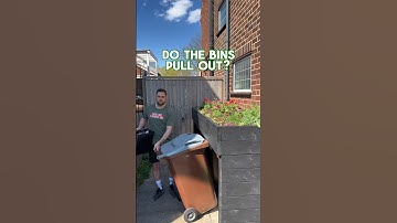 Do the bins pull out of my viral bin shelter?  Living roof bin store