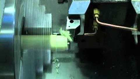 Stock Bar Machining Part