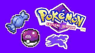 Pokémon Crystal - Rare Candy & Master Ball cheat (My Oldboy!)