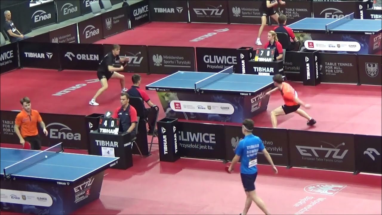 REDZIMSKI Milosz vs CHIRITA Iulian|U19 boys singles quarterfinal|EYC 2023