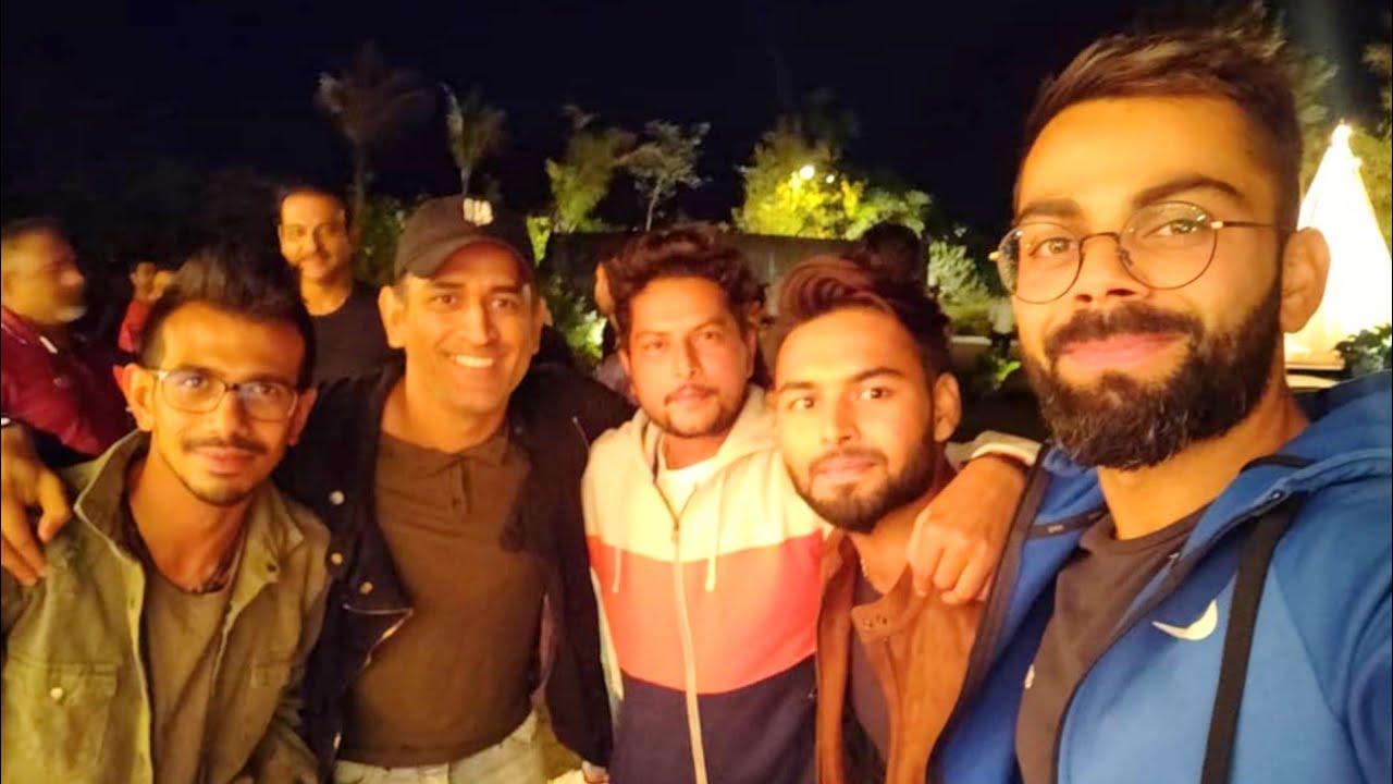 Dhoni Dinner Party to Team India Full Video at Dhoni Farm House Ranchi