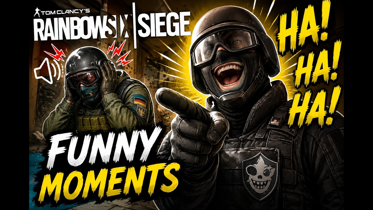 You Laugh You Lose| Rainbow Six Siege Funny Moments - YouTube