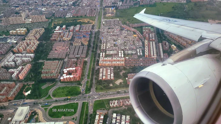 FULL POWER! Avianca 100-Year Retro Livery Airbus A320 Morning Takeoff from Bogota ElDorado Intl'