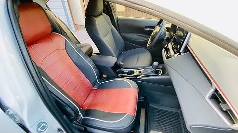 2022 toyota corolla hybrid seat covers