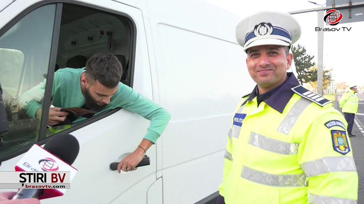 Replică admirabilă a unui polițist din Brașov