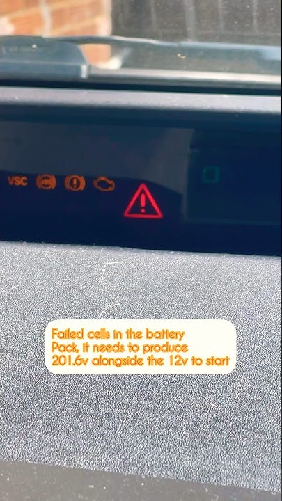 Dead Prius Gen 2, codes P0A1D, P3000 Hybrid battery codes. #carreview #