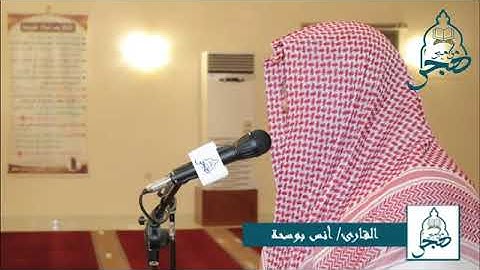 القارئ / أنس عبدالرحمن بوسحة/ سورة الأحقاف