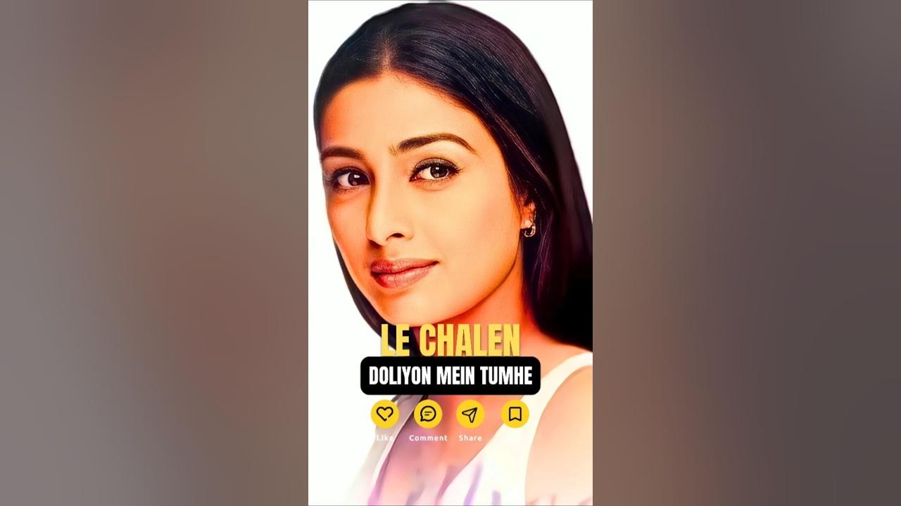 Le Chalen Doliyon Mein HD 😍 | Filhaal (2002) | Tabbu | Sanjay Suri #shorts #ytshorts Le Chalen Doliyon Mein HD 😍 | Filhaal (2002) | Tabbu | Sanjay Suri #shorts #ytshorts