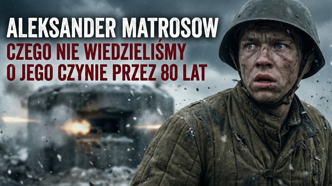80 lat KŁAMSTW: Kim naprawdę był Aleksander Matrosow, i dlaczego jego wyczyn to oszustwo.