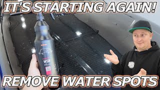 IT'S THAT TIME AGAIN! Removing Water Spots in Summer with ADBL Waterspot Remover