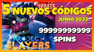 10 NUEVOS CÓDIGOS de 🔥 PROJECT SLAYERS 🔥 activos [Update 1.5