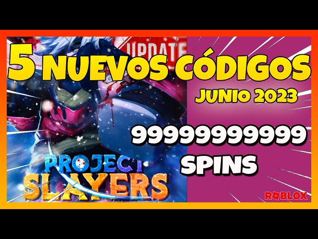 TODOS OS NOVOS *ABRIL 2023* CODIGOS no PROJECT SLAYERS! (PROJECT SLAYERS  CODES ABRIL ROBLOX!) 