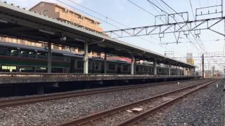 9011レ EF81 97+E26系 カシオペア紀行 土呂にて