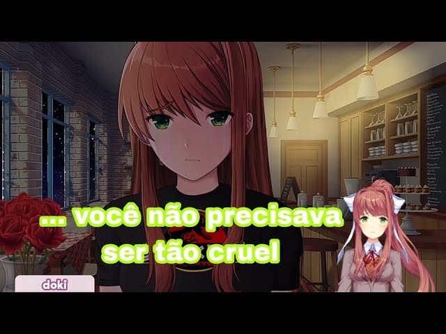 monika já se cortou *monika after story* /fã de ddlc\ 