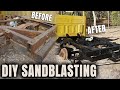 How To Make Your Old 4x4 Chassis Brand New Again - Sandblasting The 40 Series