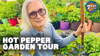 2021 Hot Pepper Garden Tour Part 1 (Walking the Pepper Path) by 7 Pot Club 12,202 views 2 years ago 18 minutes