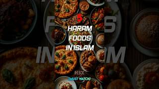 5 Haram Foods Muslims Must Avoid ⚠️
