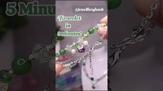 Jewelry Hack Make A Boutique-Looking Bracelet In 5 Minutes