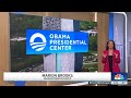 Obama Center will soon open, and we're getting our first glimpses inside