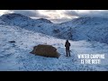 Solo winter camping in the snow with the hilleberg nammatj 2  xboil cooking