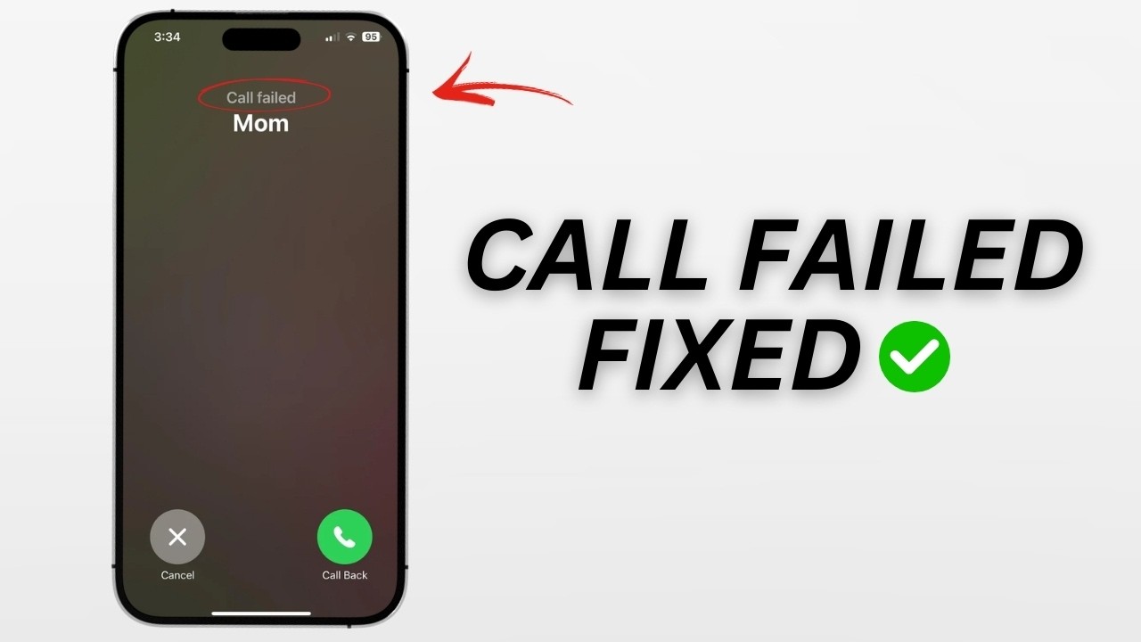 First Call Cannot Fix Call Failed On iPhone Fixed in 3 Minutes! - YouTube