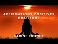 Affirmations positives de gratitude