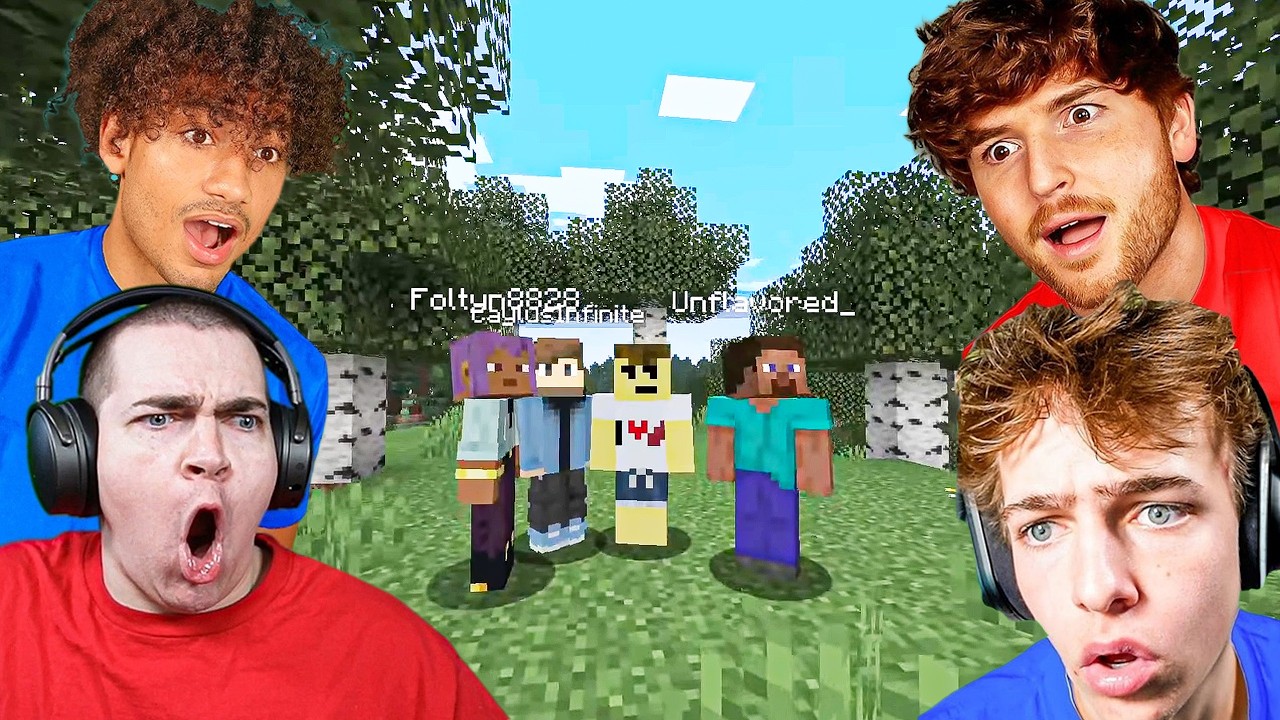 MINECRAFT with FOLTYN, CAYLUS, & CRUZ