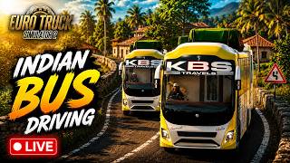 🔴 ETS2 Live | Driving Indian Sleeper Bus 🚍🇮🇳 | Desi Map Mod | Euro Truck Simulator 2 Gameplay screenshot 5