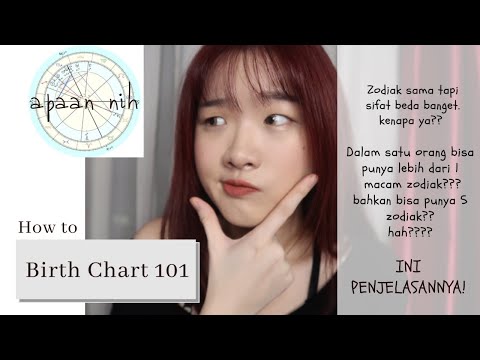 Cara membaca birth chart part 1 !