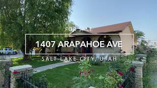 FOR SALE: 1407 Arapahoe Ave SLC