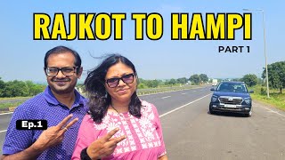 Rajkot to Hampi Road Trip - Part 1| Rajkot Surat Dhule Sambhaji Nagar