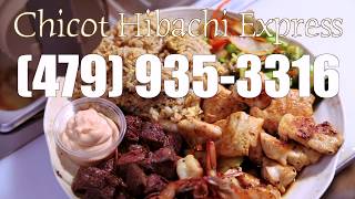 Get FRESH, FAST, AFFORDABLE Hibachi with Chicot Hibachi Express!