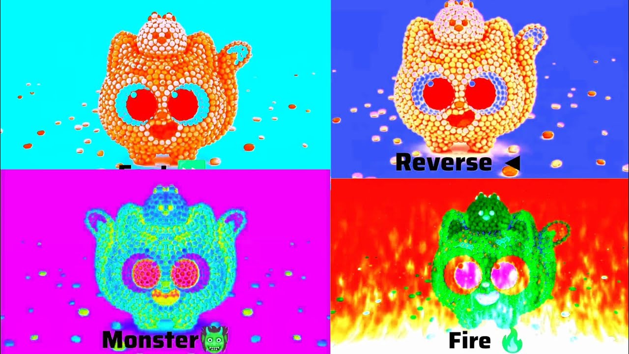 Ninimo Colorful Candy Logo Intro 🍬 | Cute Animation | Klasky Csupo 2001 Effect