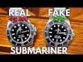 REAL vs FAKE ROLEX - ROLEX Submariner 114060 Replica