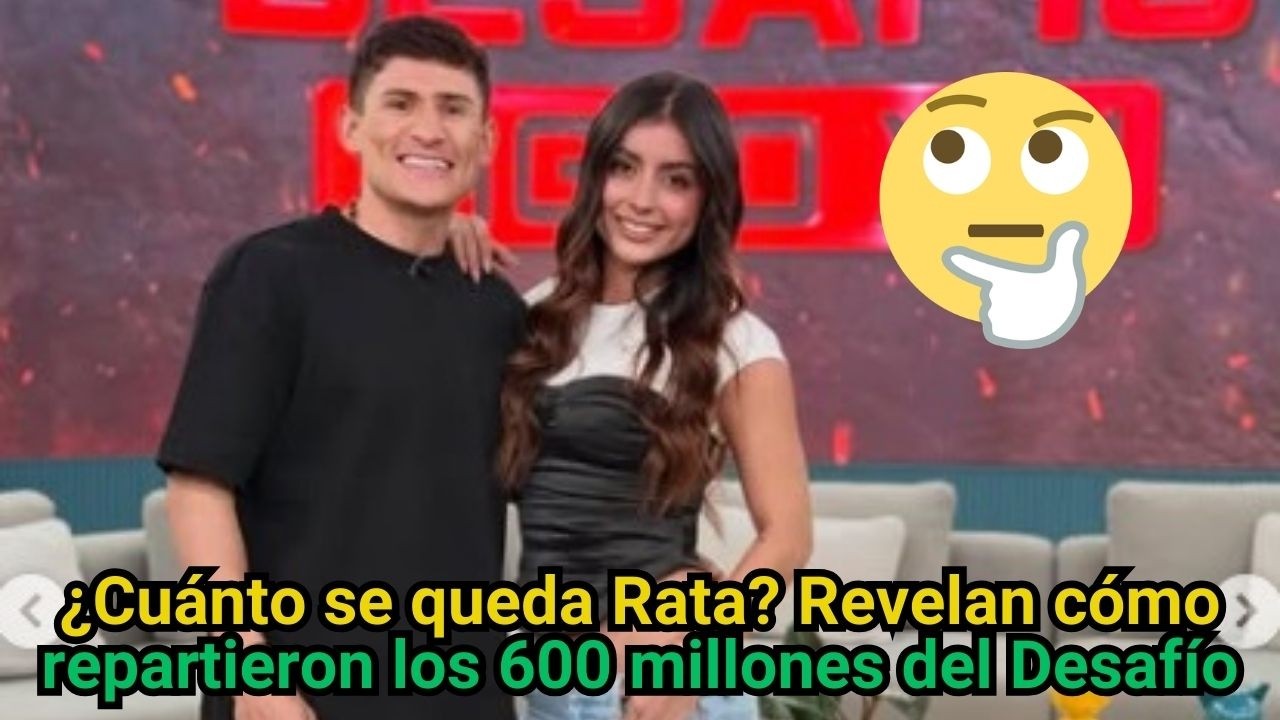 ¿Cuánto se queda Rata Revelan cómo repartieron los 600 millones del Desafío Siglo XXI