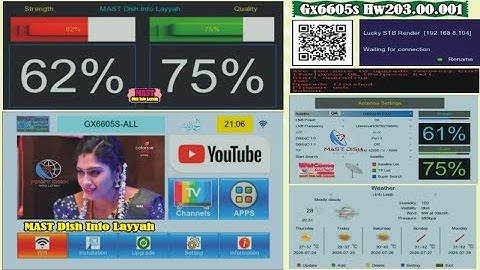 Gx6605s Zoom Signal New Software 2025 #youtube #ECast #DLNA #tataplaydth #Weather #gx6605s #f1f2