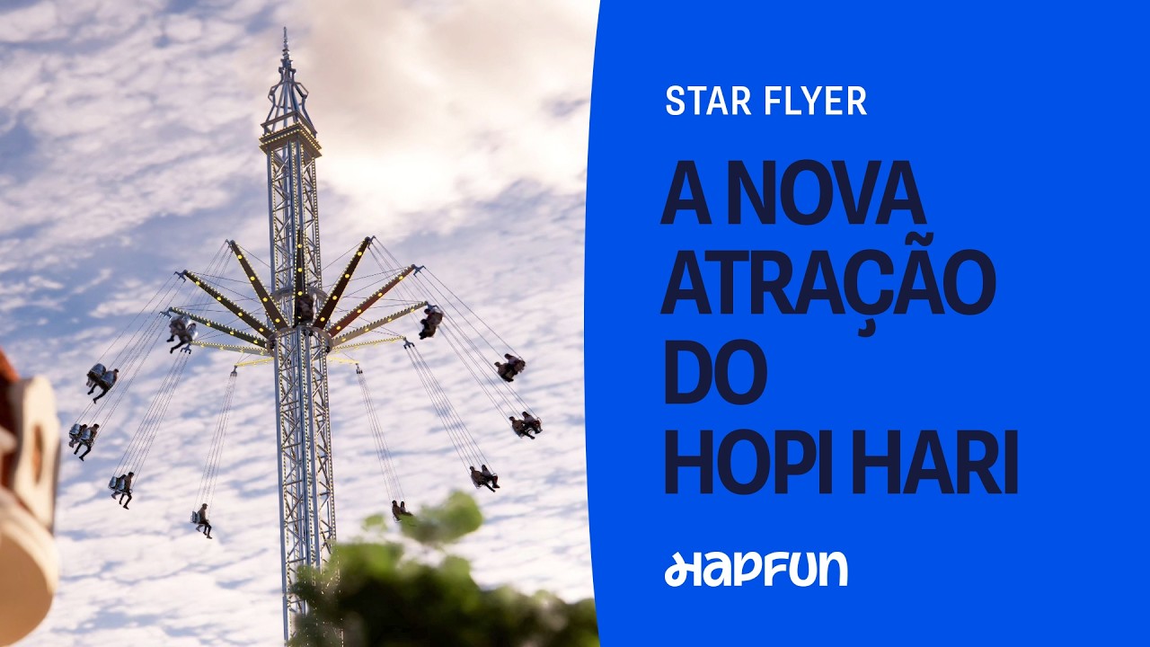NOVA ATRAÇÃO no HOPI HARI. Saiba tudo! | HAPFUN