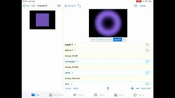 Fractal Architect iOS Groups Tutorial