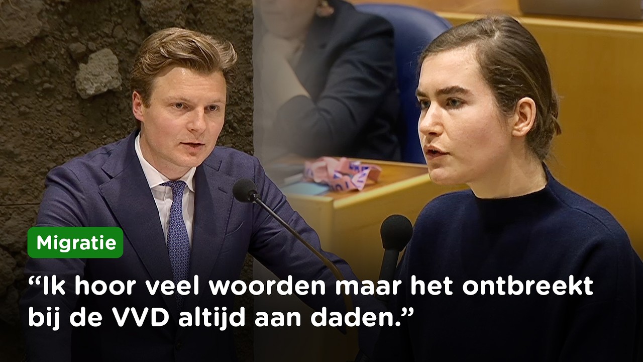 Coalitieakkoord zal niets doen aan massa-immigratie, VVD geconfronteerd door Lidewij de Vos (FVD)