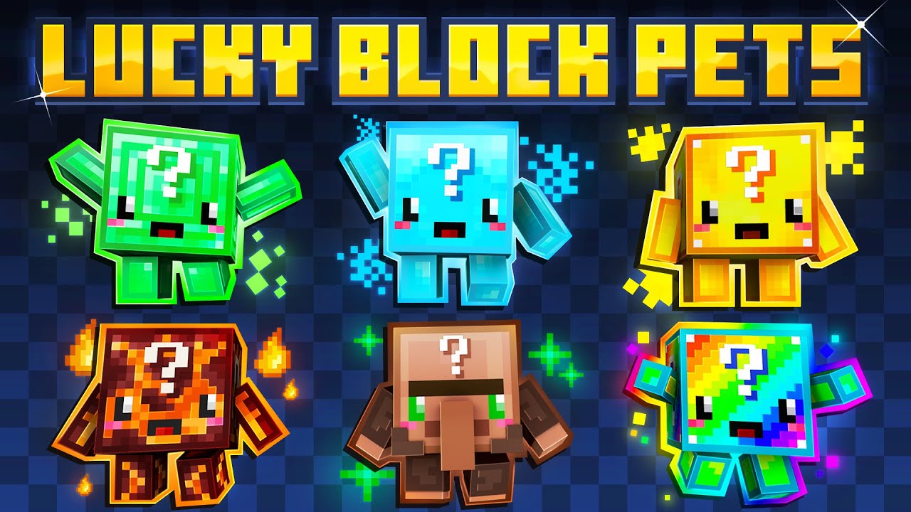 Lucky Block Animals in Minecraft Marketplace