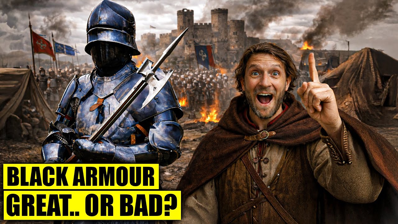 Средневековые черные доспехи лучше?