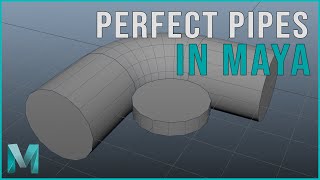 Perfect 90 degree cylinders in Maya 2022